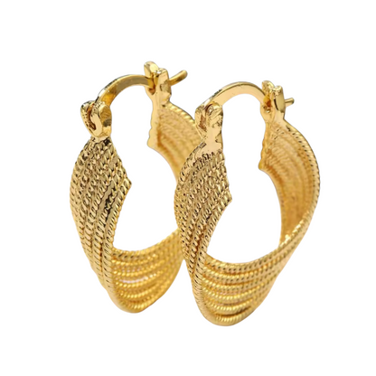 Earrings - Vintage  Hoop
