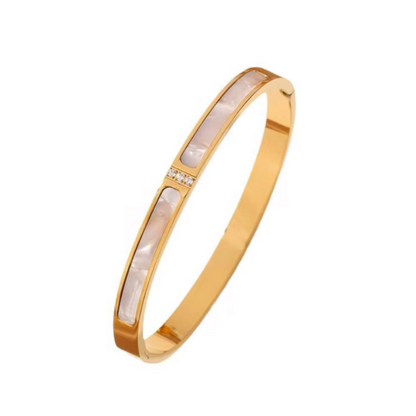 Bracelet - Titanium Steel Gold