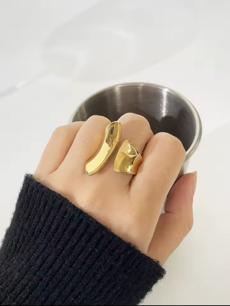 Ring - Irregular Wide Open