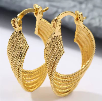 Earrings - Vintage  Hoop