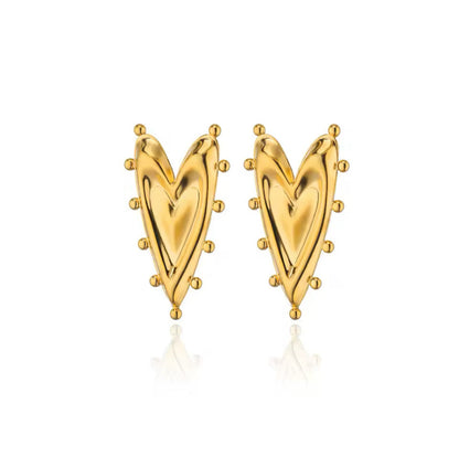 Earrings - Vintage  Heart