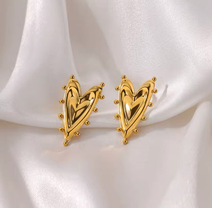 Earrings - Vintage  Heart